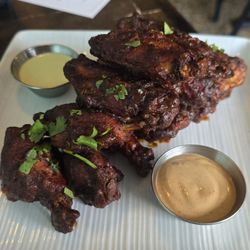 Lime Cantina - A dozen Mexican wings with chipotle BBQ sauce
