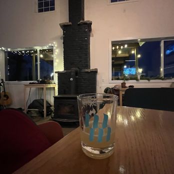 Modestman Maine - Inside wood stove, high ceilings, warm on a cool winter night and a sampler glass - Breweries Near Me - South Portland, Maine Modestman Maine - Inside wood stove, high ceilings, warm on a cool winter night and a sampler glass - Breweries Near Me - South Portland, Maine