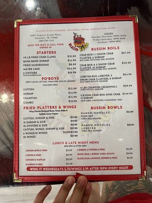 Menu photo 6 Blazin Kajun Houston, TX Menu photo 6 Blazin Kajun Houston, TX