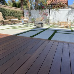 Our backyard deck