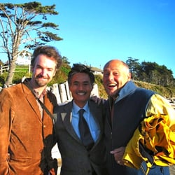 Asheville Acupuncturist James Whittle with Master Acupuncturist and Medical Doctors Dr. Viet Dzung Tran and Joseph Helms MD