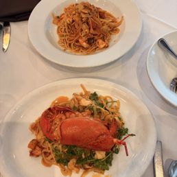 Lobster Special and Spaghetti Frutti Di Mare