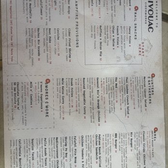 Bivouac Ciderworks - Drink Menu as of 6/26/2025 (excluding cider) - New American Near Me - San Diego, California