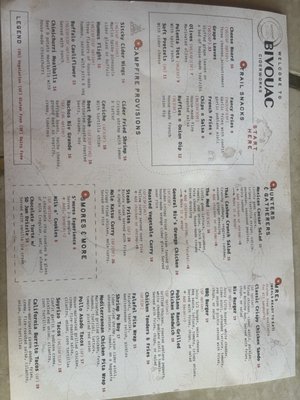 Menu photo 6 Bivouac Ciderworks San Diego, CA