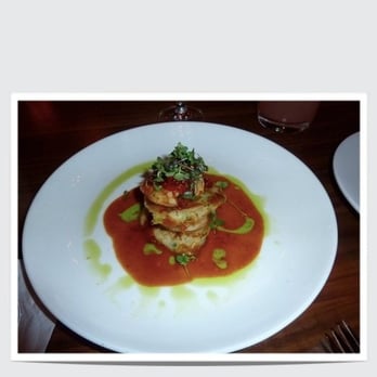 Scratch - Shrimp and pancake special - New American Near Me - Mountain View, California Scratch - Shrimp and pancake special - New American Near Me - Mountain View, California
