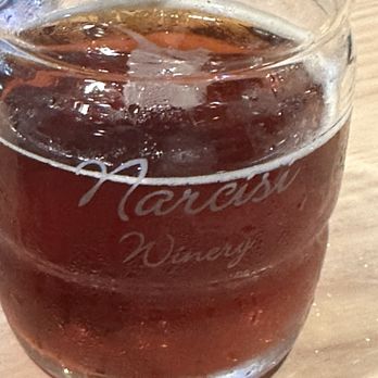 Narcisi Winery - Beer in their glass - Wine Tasting Room Near Me - Gibsonia, Pennsylvania