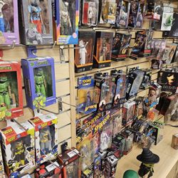 Newbury Comics - Toys including teenage mutant ninja turtles and star wars action figures