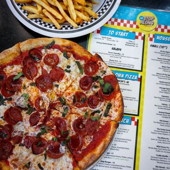 The StopAlong - That Other Burger and SM (10") All The Right Moves - Pizza Near Me - Chicago, Illinois The StopAlong - That Other Burger and SM (10") All The Right Moves - Pizza Near Me - Chicago, Illinois
