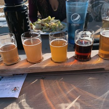 Twisted Pine Brewing Company - Beer flight - Breweries Near Me - Boulder, Colorado