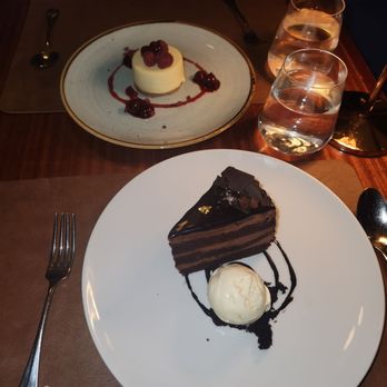 Delmonico's - Chocolate cake and cheesecake - Steakhouses Near Me - New York, New York