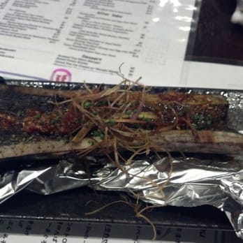 Kiraku - Bone marrow with crispy garlic sauce - Tapas/Small Plates Near Me - Berkeley, California