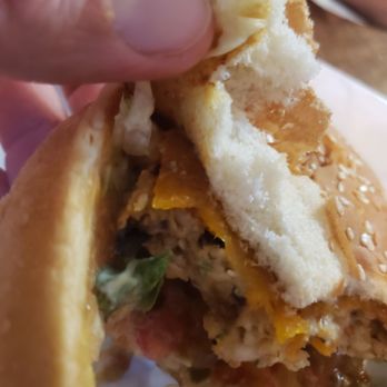 Big Jim's Drive In - Sad tvp burger - Burgers Near Me - Hood River, Oregon