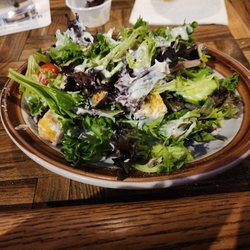 High Rocks Restaurant and Lounge - Included dinner salad. The blue cheese dressing was just ok. Didn't have that blue cheese punch for me.