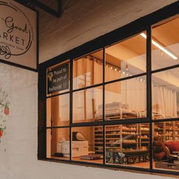 Exterior outside entrance of Feel Good Market - Peek inside our soap studio as you walk by our market! - Redlands, California Exterior outside entrance of Feel Good Market - Peek inside our soap studio as you walk by our market! - Redlands, California