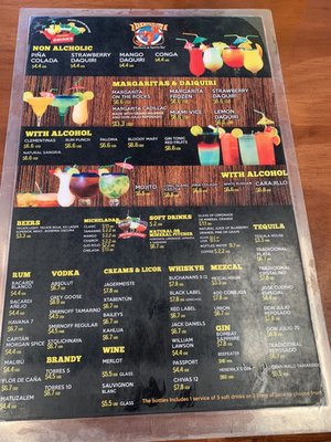 Menu photo 1 El Coctelito Cozumel, ROO Menu photo 1 El Coctelito Cozumel, ROO