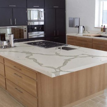 Granite Granite - Calacutta Gold (Quartz) - Kitchen Supplies Near Me - Albuquerque, New Mexico