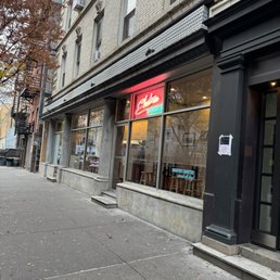 Exterior outside entrance of Electric Burrito - New York, New York Exterior outside entrance of Electric Burrito - New York, New York