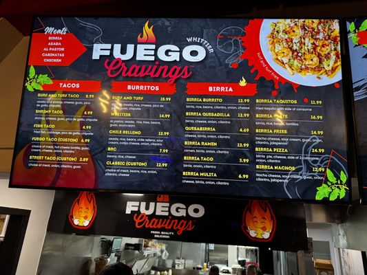 Menu photo 8 Fuego Cravings Whittier, CA Menu photo 8 Fuego Cravings Whittier, CA