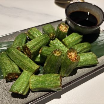 Southeast Impression - Fried okra w sweetish soy based sauce. Yum - Thai Near Me - Fairfax, Virginia Southeast Impression - Fried okra w sweetish soy based sauce. Yum - Thai Near Me - Fairfax, Virginia