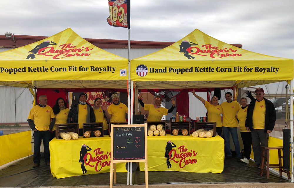 The Queen's Corn Logo