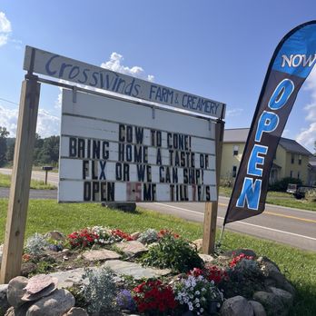 Crosswinds Farm & Creamery - Cheese Shops Near Me - Rock Stream, New York Crosswinds Farm & Creamery - Cheese Shops Near Me - Rock Stream, New York