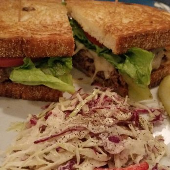 Redbud Cafe - Meatloaf sandwich w/Cole slaw - Cafes Near Me - Blanco, Texas Redbud Cafe - Meatloaf sandwich w/Cole slaw - Cafes Near Me - Blanco, Texas