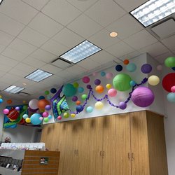 Eagle Public Library - New family room/kids area. My kids love the decorations.
