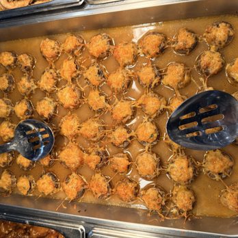 Captain Buffet - Chicken Stuff Mushrooms - Buffets Near Me - Sacramento, California Captain Buffet - Chicken Stuff Mushrooms - Buffets Near Me - Sacramento, California