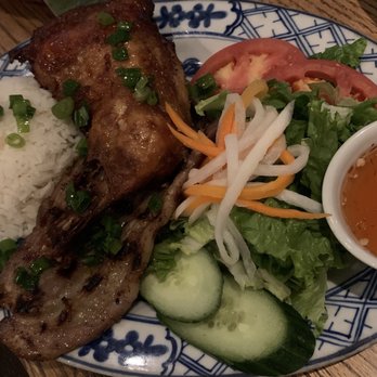 Anh and Chi - Pork chop and chicken leg with rice - Vietnamese Near Me - Vancouver, British Columbia Anh and Chi - Pork chop and chicken leg with rice - Vietnamese Near Me - Vancouver, British Columbia