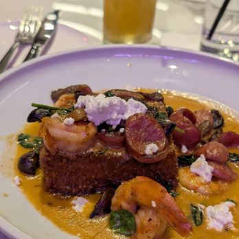 Gemma Fish + Oyster - Shrimp and grits cake - Seafood Near Me - Jacksonville, Florida