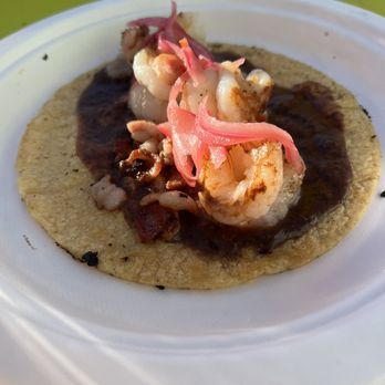 Simón - Shrimp and Pork Taco - Food Trucks Near Me - Los Angeles, California Simón - Shrimp and Pork Taco - Food Trucks Near Me - Los Angeles, California