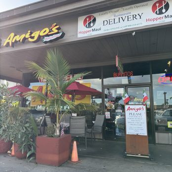 Amigo's - Front entrance of restaurant - Mexican Near Me - Kihei, Hawaii