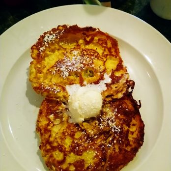 The Trails Eatery - Best French toast I've ever had - croissant french toast covered with powder sugar - Breakfast & Brunch Near Me - San Diego, California The Trails Eatery - Best French toast I've ever had - croissant french toast covered with powder sugar - Breakfast & Brunch Near Me - San Diego, California