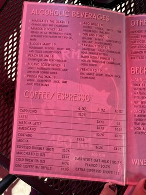 Menu photo 6 The Farmacy Albuquerque, NM