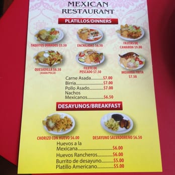 Cano's Mexican Restaurant - the menu - Mexican Near Me - Los Angeles, California
