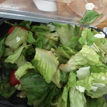 Wendy's - My gross salad I got - Burgers Near Me - Taunton, Massachusetts
