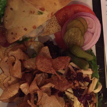 Vickery Park Plano - Grilled chicken breast, salad, and chips. - Bars Near Me - Plano, Texas