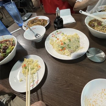 The Magic Noodle - C3. Beef Brisket Noodle, F5. Shrimp Fried Rice, A4. Spicy Wonton (Pork) (8), A1. Onion Pancake - Chinese Near Me - Las Vegas, Nevada The Magic Noodle - C3. Beef Brisket Noodle, F5. Shrimp Fried Rice, A4. Spicy Wonton (Pork) (8), A1. Onion Pancake - Chinese Near Me - Las Vegas, Nevada