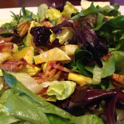 Blackberry, orange, pecan and Brie salad