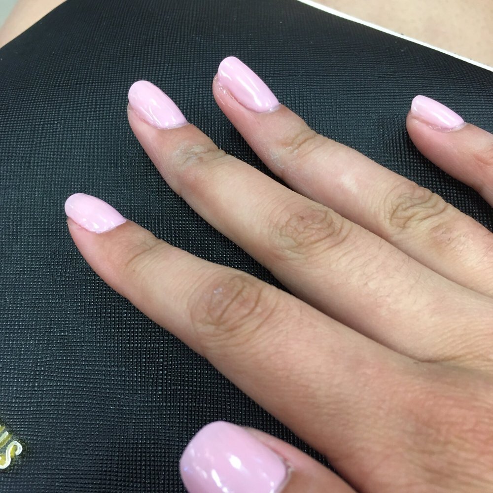 Model Nails - messy around cuticles - Nail Salons Near Me - New Braunfels, Texas Model Nails - messy around cuticles - Nail Salons Near Me - New Braunfels, Texas