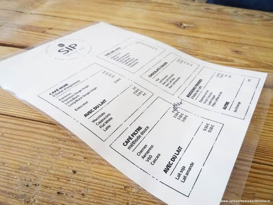Menu photo 1 SIP Coffee Bar Bordeaux, 33
