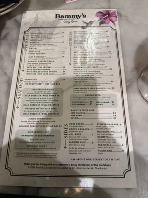 Menu photo 6 Bammy's Modern Caribbean Washington, DC, DC Menu photo 6 Bammy's Modern Caribbean Washington, DC, DC