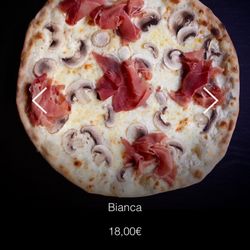 Sorella - The menu picture of the Bianca Pizza