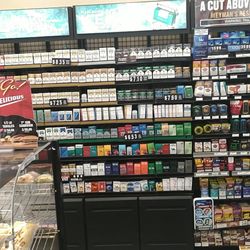 76 Gas Station - Counter stuff . Smokes . CChew blunts . Joints. Food