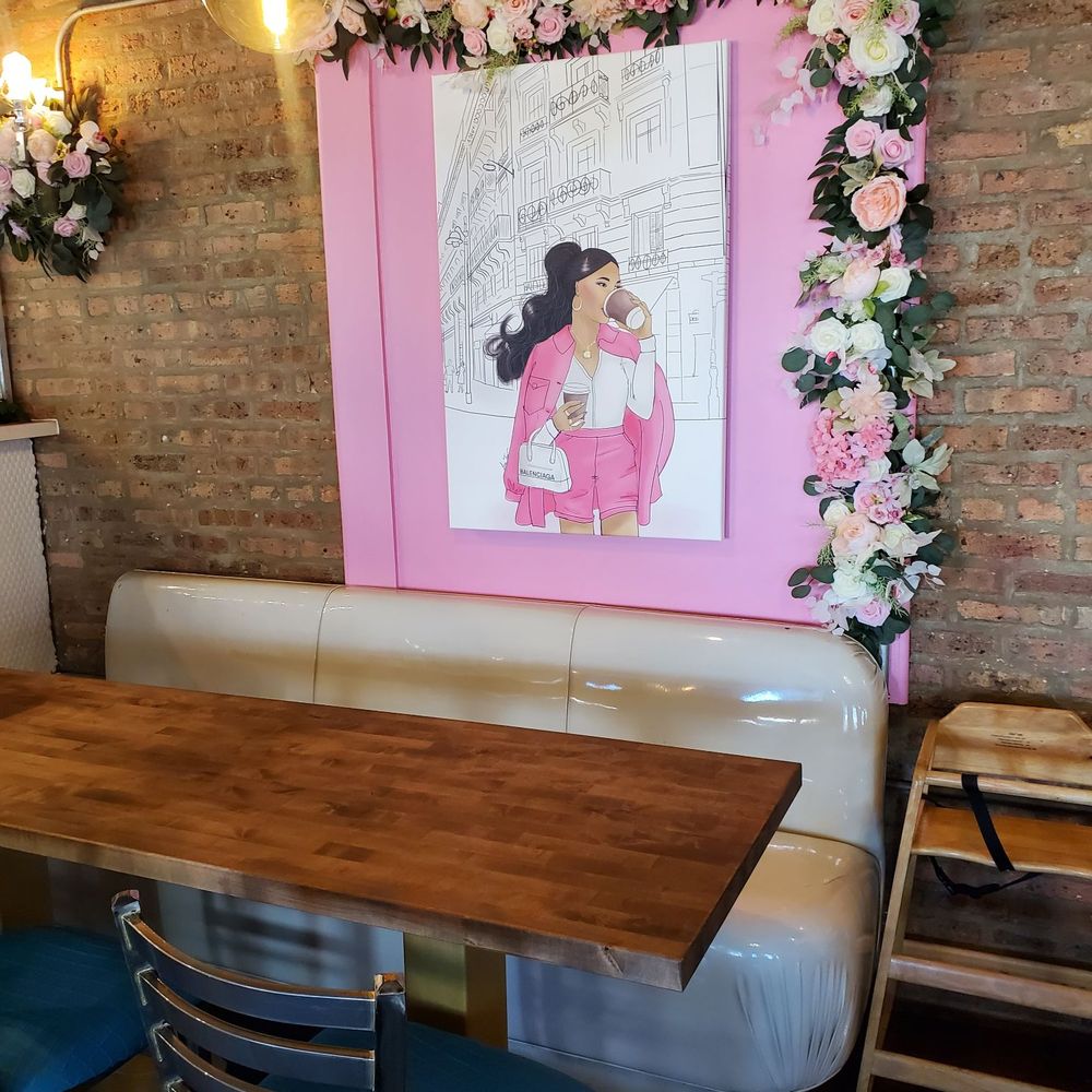 Dolci Chocolatte Cafe - a table and chairs - Breakfast & Brunch Near Me - Forest Park, Illinois Dolci Chocolatte Cafe - a table and chairs - Breakfast & Brunch Near Me - Forest Park, Illinois