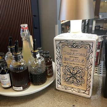 Mission Control - Tequila bottle lamps - Gastropubs Near Me - Las Vegas, Nevada