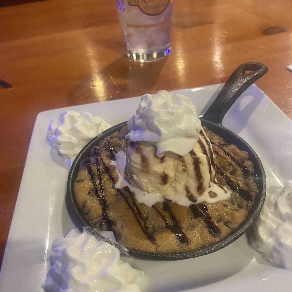 Jackson Ranch Steakhouse - Cookie skillet, took awhile to arrive but was worth it. - Steakhouses Near Me - Socorro, New Mexico Jackson Ranch Steakhouse - Cookie skillet, took awhile to arrive but was worth it. - Steakhouses Near Me - Socorro, New Mexico