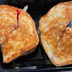 Habit Burger & Grill - Char burger with cheese and sourdough "bun"