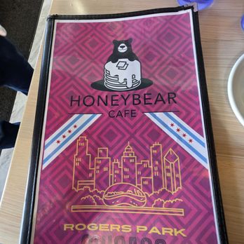 Honeybear Cafe - Menu cover - Breakfast & Brunch Near Me - Chicago, Illinois
