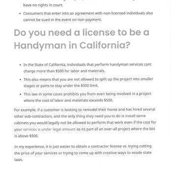 Klein Property Management - Handyman #5 - Property Management Near Me - Laguna Hills, California Klein Property Management - Handyman #5 - Property Management Near Me - Laguna Hills, California